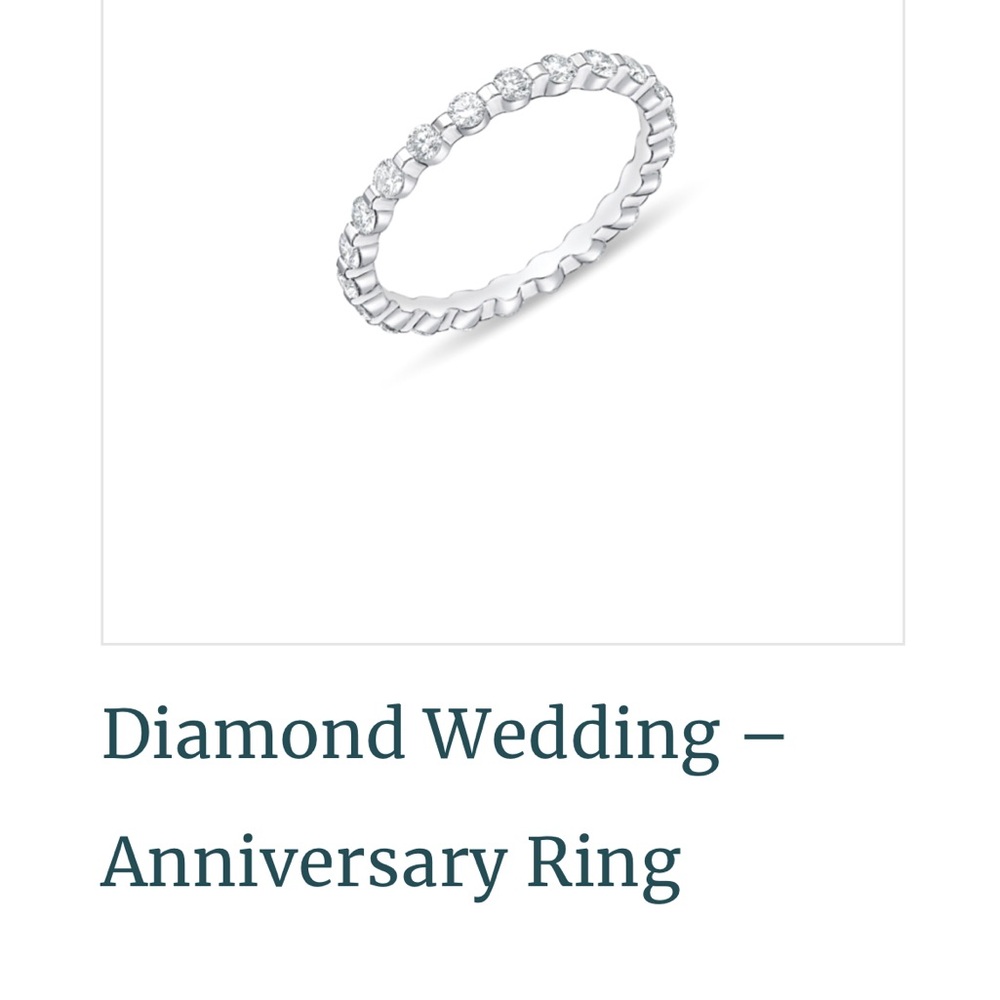 Diamond Wedding/anniversary bands